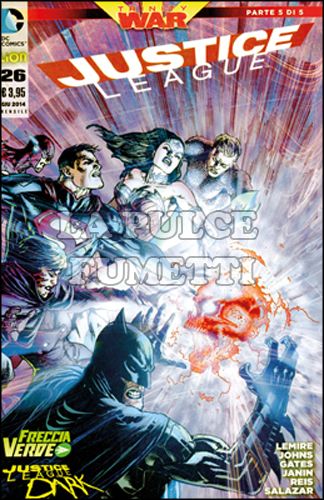 JUSTICE LEAGUE #    26 - TRINITY WAR PARTE 5 ( DI 5 )